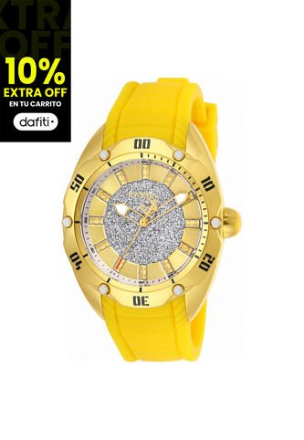 Reloj Invicta Modelo 26148 Amarillo Dama Invicta