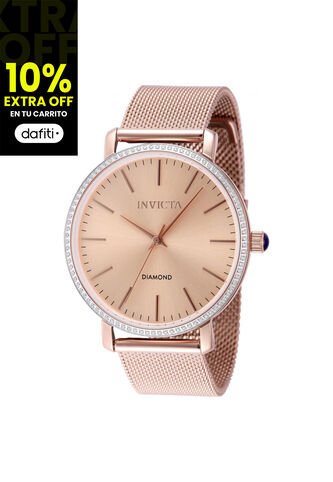 Reloj Invicta Modelo 48749 Oro Rosa Dama Invicta