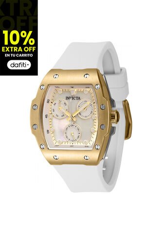 Reloj Invicta Modelo 45643 Blanco Dama Invicta