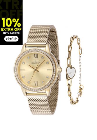 Reloj Invicta Modelo 48253 Oro Mujer Invicta
