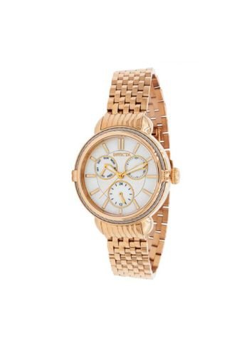 Reloj Para Mujer Invicta Wildflower 37273 Oro Rosa Invicta