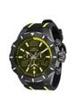 Reloj Invicta Modelo 33323 Amarillo, Negro Hombres de Invicta