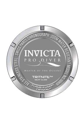 Reloj Para Hombre Invicta Pro Diver 069 Plateado