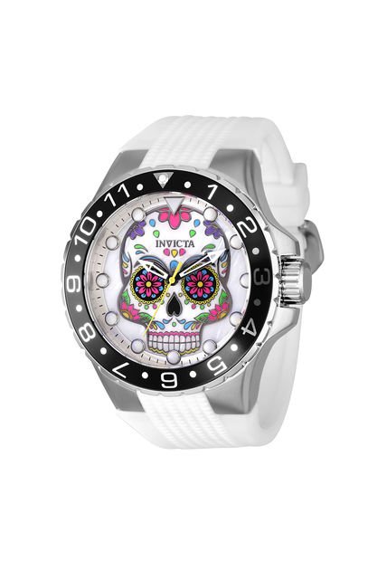Reloj Para Hombre Invicta Aviator 36853 Blanco