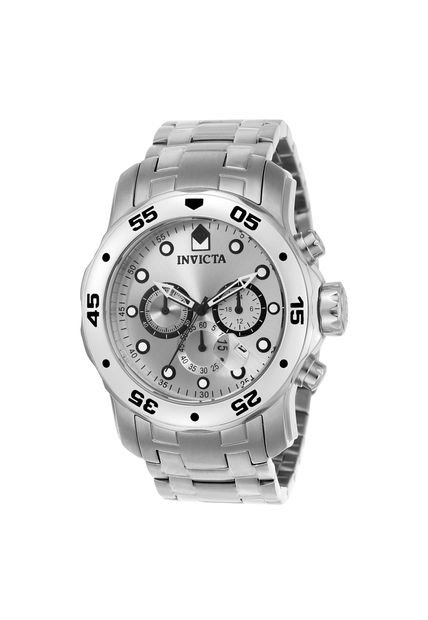 Reloj Para Hombre Invicta Pro Diver 071 Plateado