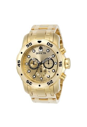 Reloj Para Hombre Invicta Pro Diver 074 Dorado Invicta