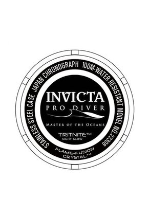 Reloj Invicta Modelo 22308 Oro Negro Hombre