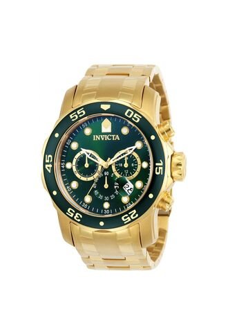 Reloj Para Hombre Invicta Pro Diver 0075 Dorado Invicta