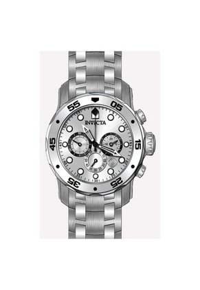 Reloj Para Hombre Invicta Pro Diver 071 Plateado