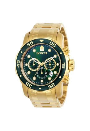 Reloj Para Hombre Invicta Pro Diver 0075 Dorado