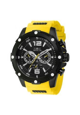 Reloj Invicta Modelo 42998 Amarillo, Negro Hombre Invicta