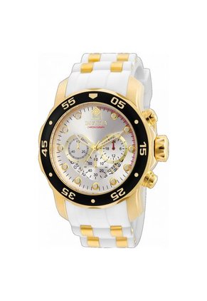 Reloj Para Hombre Invicta Pro Diver 20292 Oro Blanco