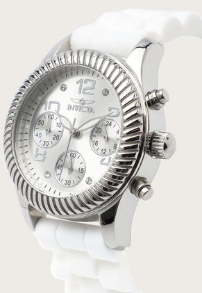 Reloj Plateado-Blanco Invicta Ángel