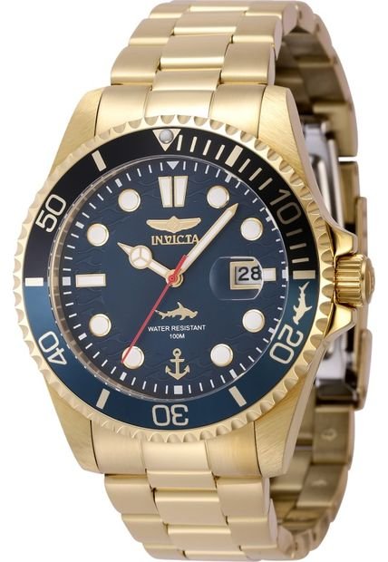 Reloj Invicta Modelo 48658 Dorado Hombre