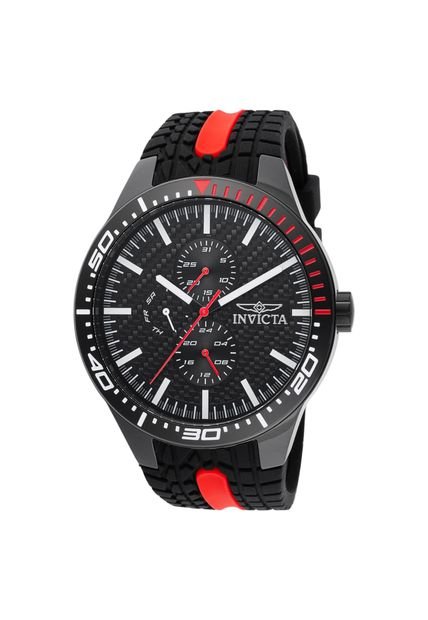 Reloj Invicta Modelo 47553 Rojo, Negro Hombre
