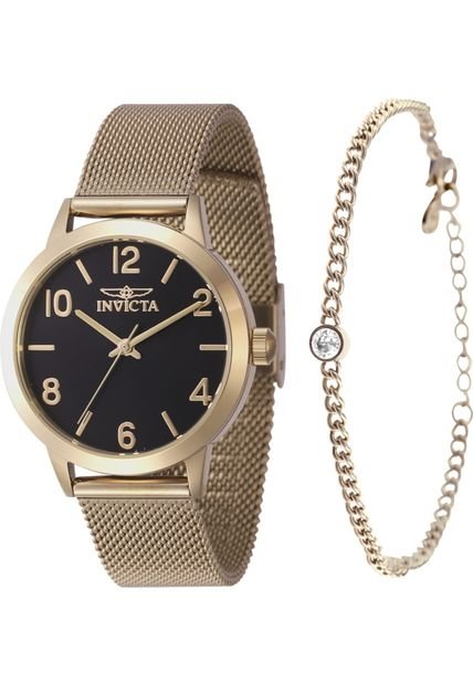 Reloj Invicta Modelo 47277 Oro, Acero Mujer