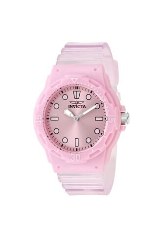 Reloj Invicta Modelo 49205 Transparente, Rosa Dama Invicta