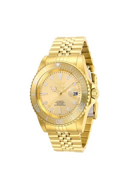 Reloj Para Hombre Invicta Pro Diver 30096 Dorado