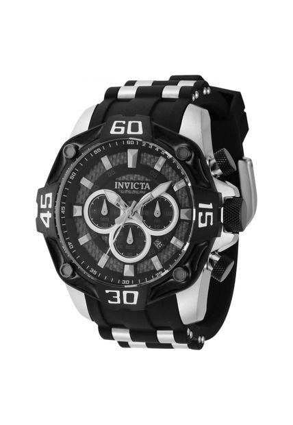 Reloj Invicta Modelo 44704 Negro, Acero Hombres