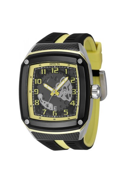 Reloj Invicta Modelo 48070 Amarillo, Negro Hombre