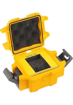 Reloj Invicta Modelo 46468 Negro, Oro, Acero Hombre