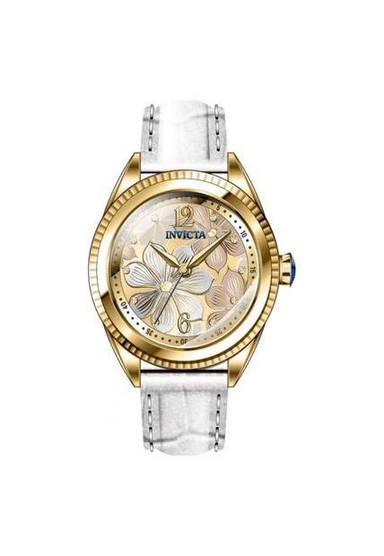 Reloj Invicta Modelo 37090 Blanco Mujer
