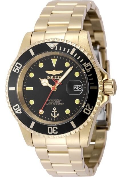Reloj Invicta Modelo 48646 Dorado Hombre