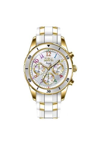 Reloj Invicta Modelo 49801 Oro Blanco Dama Invicta