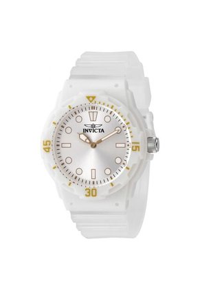 Reloj Invicta Modelo 49204 Transparente, Blanco Dama
