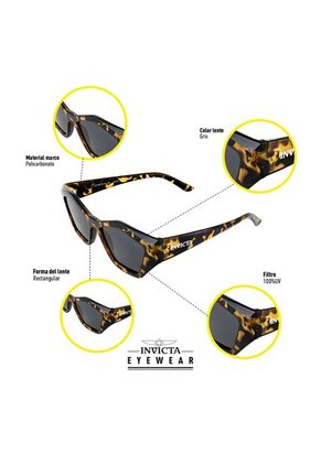 Gafas Invicta Modelo I 31944-WIL-40-P03 Multicolor Hombre