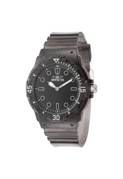 Reloj Invicta Modelo 49208 Transparente, Negro Dama