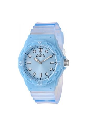 Reloj Invicta Modelo 49209 Transparente, Azul Dama Invicta