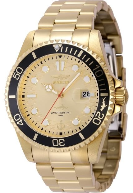 Reloj Invicta Modelo 48654 Dorado Hombre