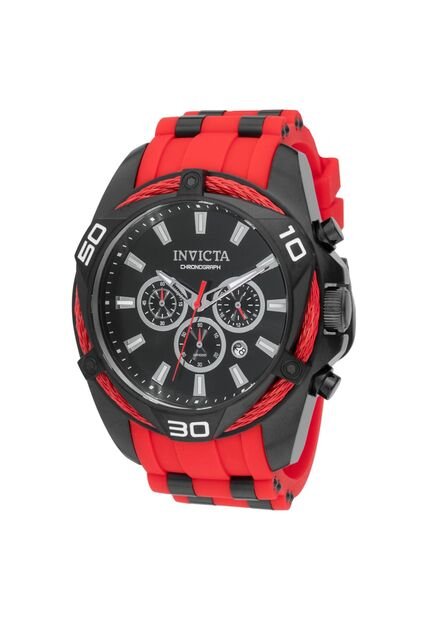Reloj Invicta Modelo 46038 Rojo, Negro Hombres