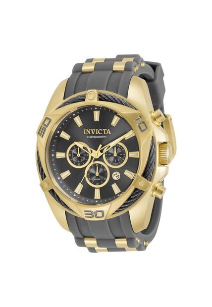 Reloj Para Hombres Invicta Bolt 34140 Bronce De Cañón, Oro