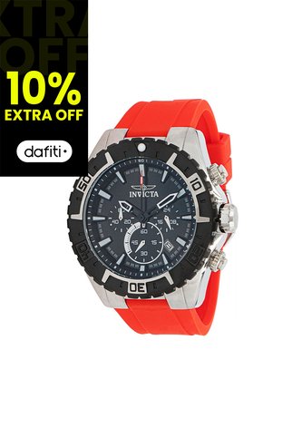 Reloj Para Hombre Invicta Aviator 37631 Rojo Invicta