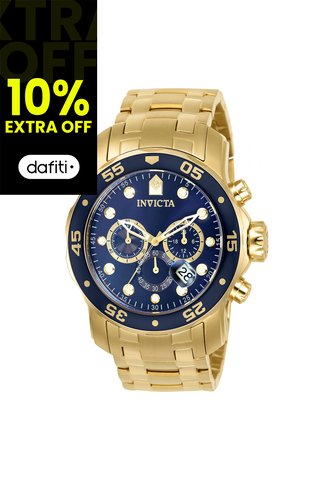 Reloj Para Hombre Invicta Pro Diver 073 Dorado Invicta