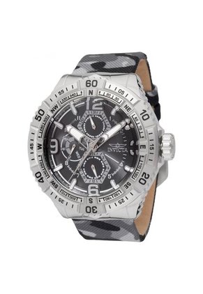 Reloj Invicta Modelo 49630 Camuflaje, Gris, Negro Hombres