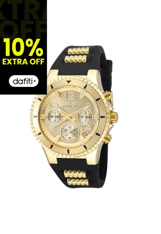 Reloj Para Mujer Invicta Blu 36909 Dorado Invicta