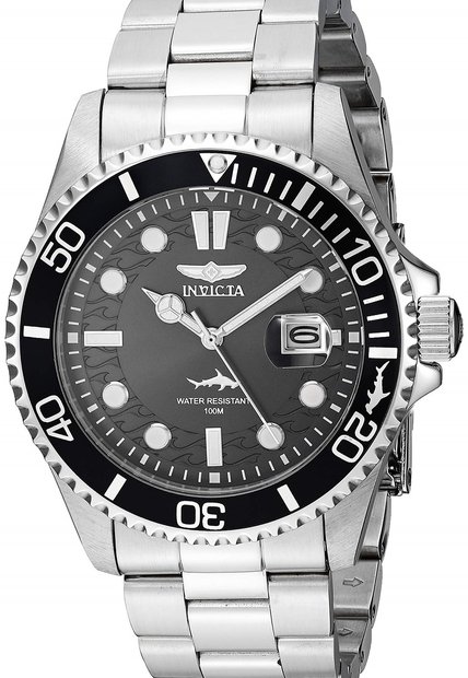 Reloj Para Hombre Invicta Pro Diver 30018 Plateado