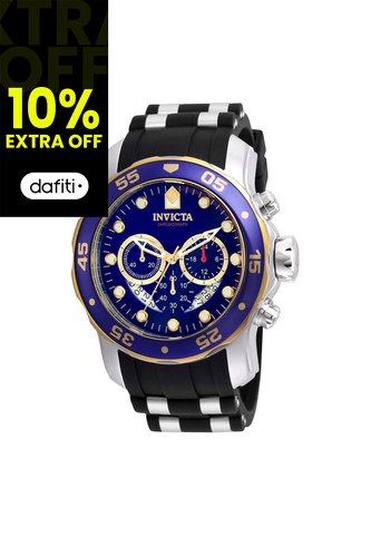 Reloj Para Hombre Invicta Pro Diver 22971 Negro Invicta