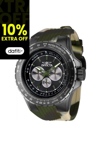 Reloj Para Hombre Invicta Aviator 39307 Verde Invicta
