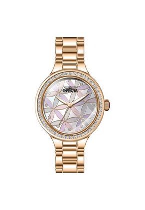 Reloj Para Mujer Invicta Wildflower 28822 Dorado