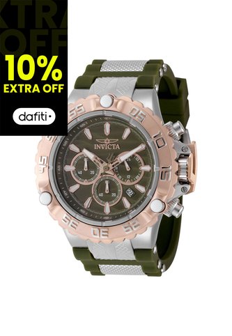 Reloj Invicta Modelo 48555 Verde Oliva, Acero Hombres Invicta