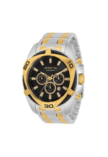 Reloj Para Hombre Invicta Bolt 34124 Dorado