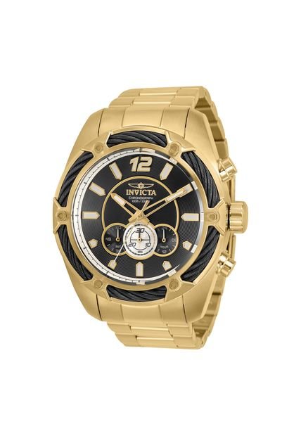 Reloj Para Hombre Invicta Bolt 31475 Dorado