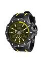 Reloj Invicta Modelo 33323 Amarillo, Negro Hombres de Invicta