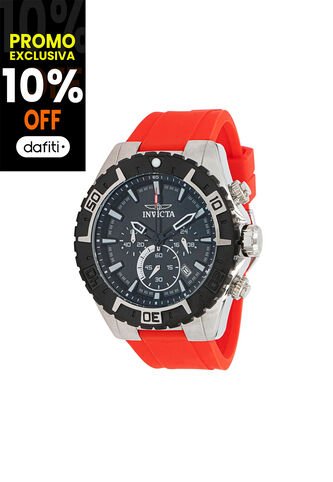Reloj Para Hombre Invicta Aviator 37631 Rojo Invicta