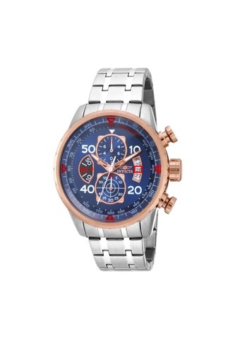 Reloj Para Hombre Invicta Aviator 17203 Plateado Invicta