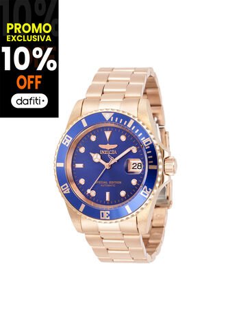 Reloj Para Hombre Invicta Pro Diver 30601 Oro Rosa Invicta